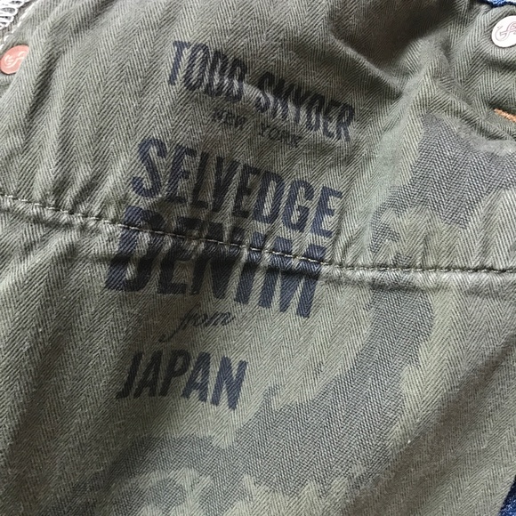 Todd Synder Mens Blue Jeans Selvedge from Japan 33 - Picture 8 of 12